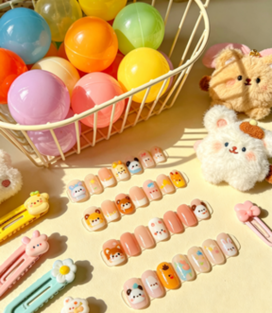 Animal themed Cutie&Nails lucky ball